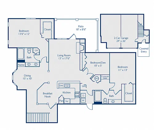 Floor plan Magnolia-Reno