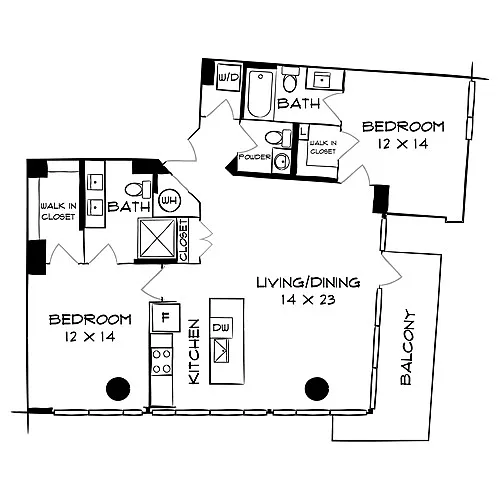 Floor plan Design 2A25