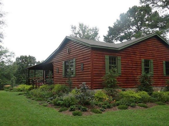 Log Cabin style home
