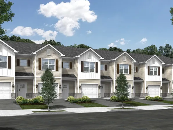 Cypress Townhome End Unit Plan, Haynes Park Townhomes