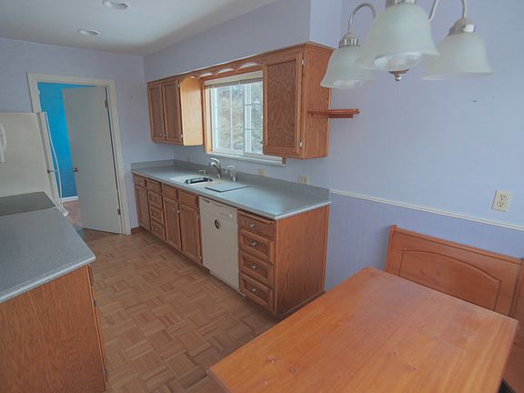Kitchen from side door