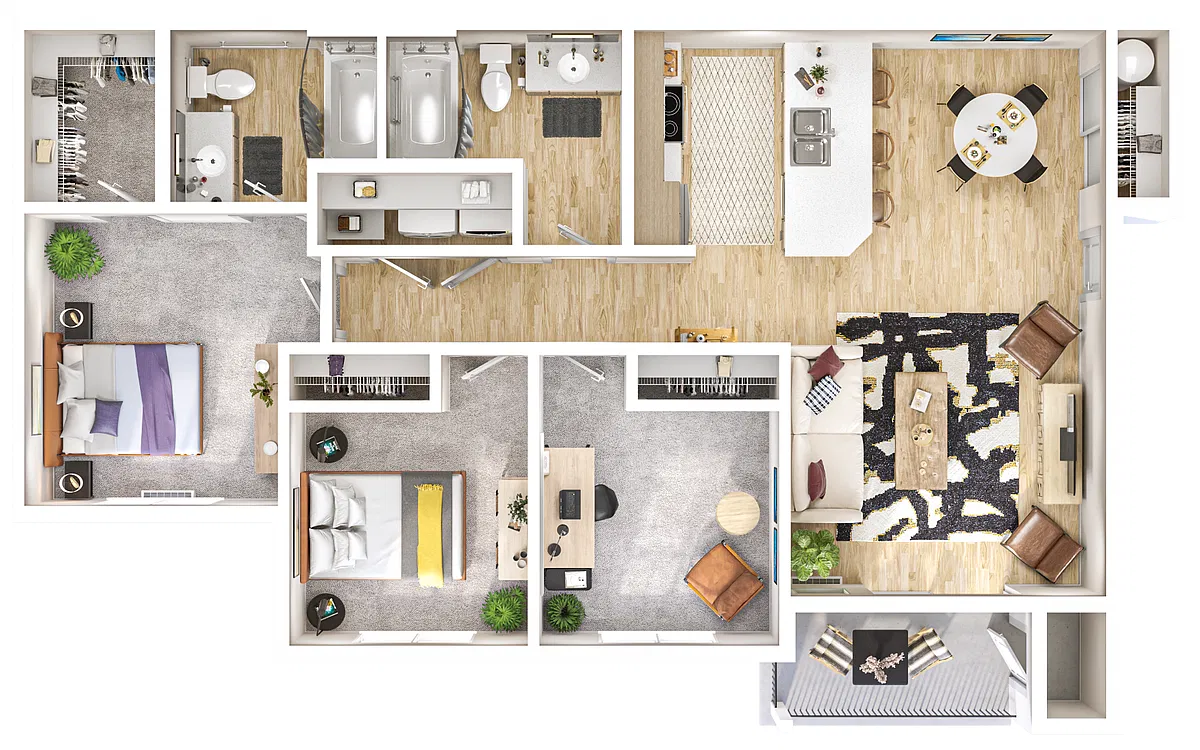 Floor plan D1