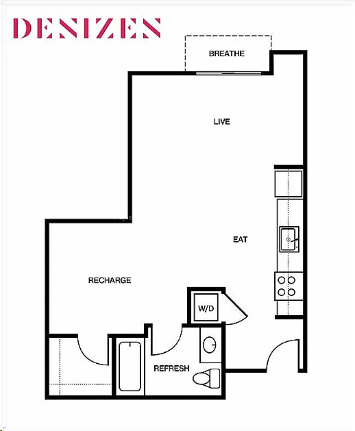 Floor plan 1E
