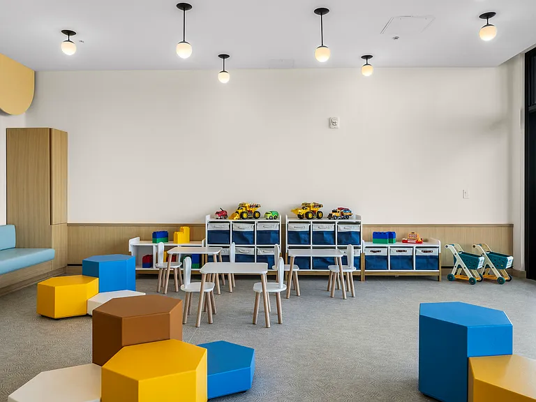 Let imagination run wild in our vibrant and fun-filled playroom