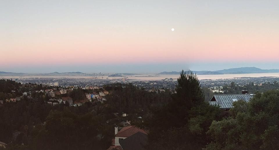 Panaramic view from deck