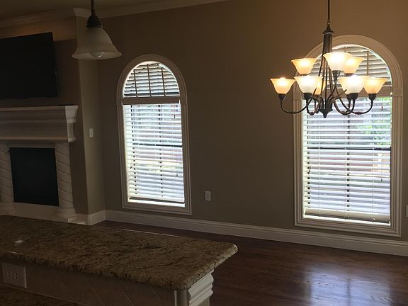 Living room, fireplace, new installed large screen tv