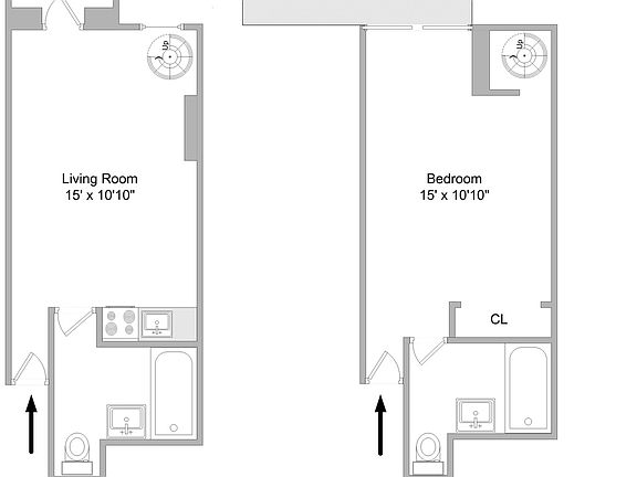 2nd image of 309 W 21st St APT 5b