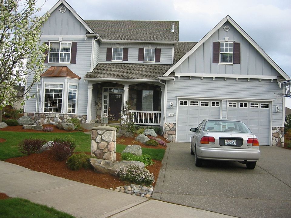 Front facing west