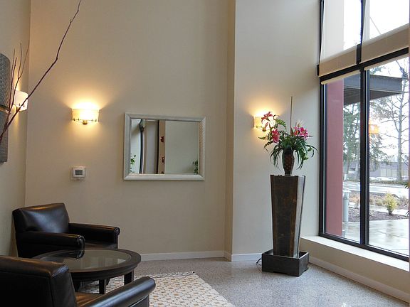 Entry way into condo complex