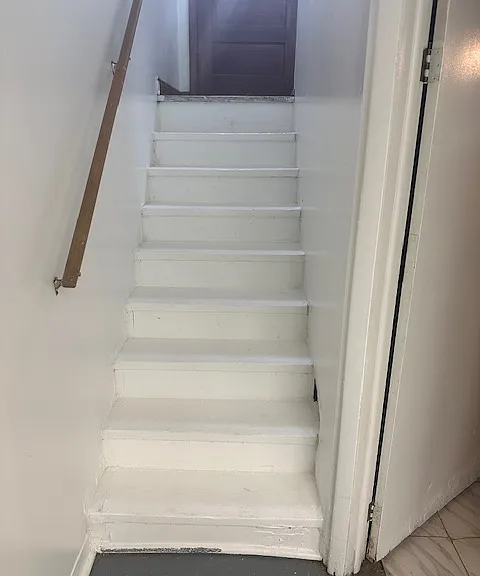 Stairs to basement