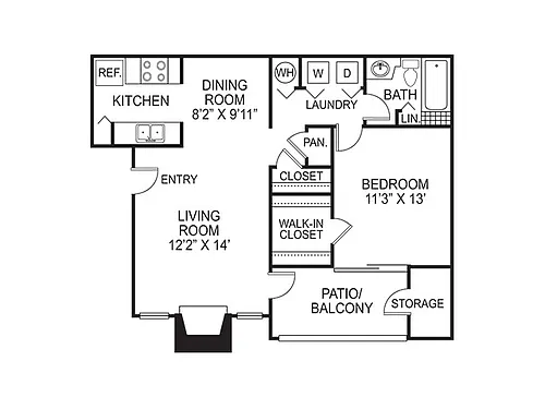 Floor plan Tuscany