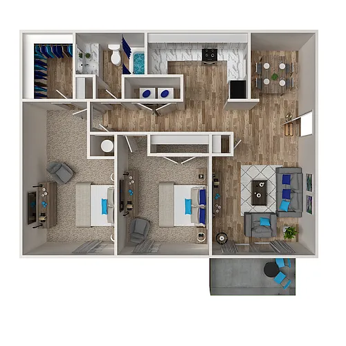 Floor plan Jamestown