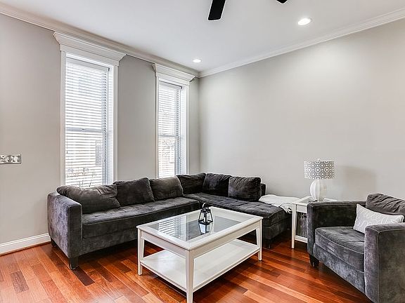 First floor. 3 by 3 row home