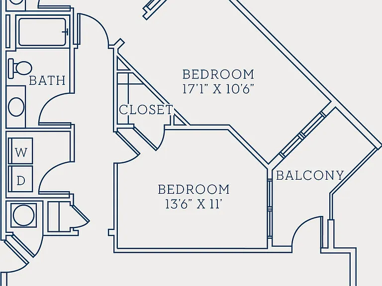 Circa Uptown - C2 - 2 Beds - 2 Baths - 1185 Sq. ft.