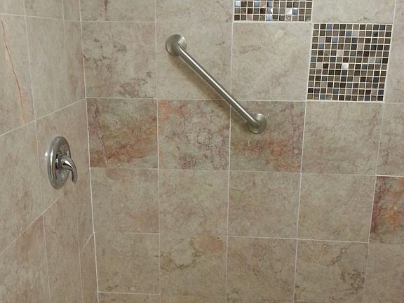marble shower