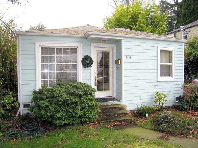 Front of house - clean and well cared for with updated windows and doors.