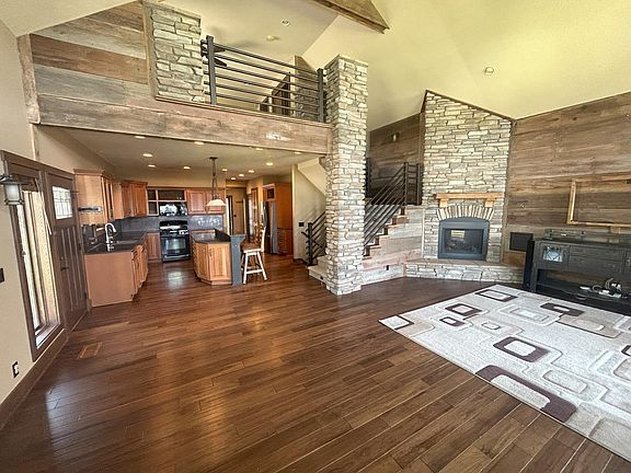 Kitchen and Living Room