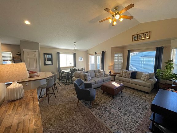 Main Level Living area and dining