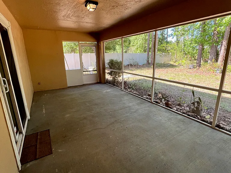 Screened Patio in Rear