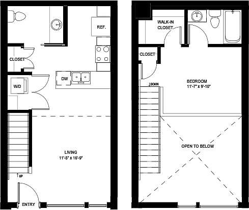 Floor plan Live Work 1