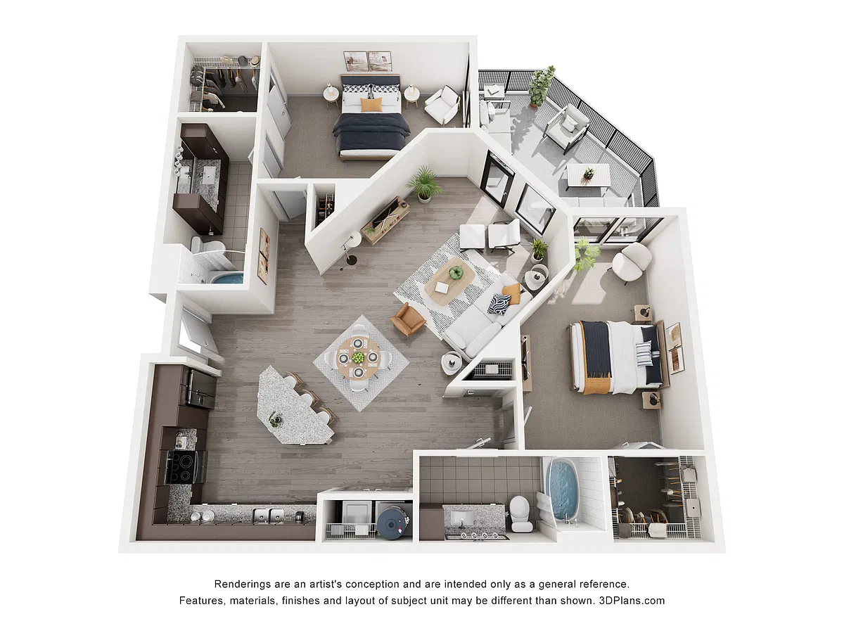 Floor plan B2