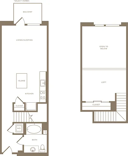 Floor plan S ONE LOFT