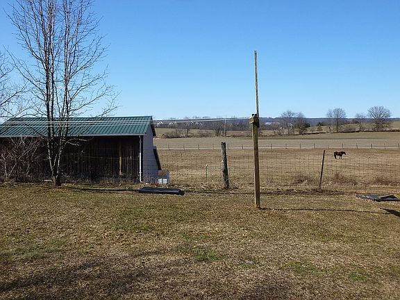 farmland & mountain view