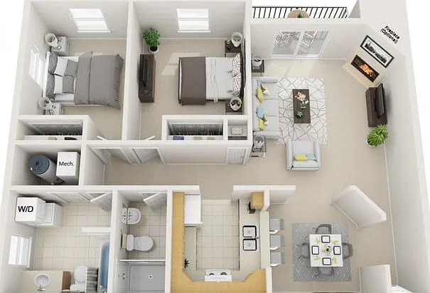 2 bedroom 2 bath deluxe 2 bedroom 2 bath deluxe