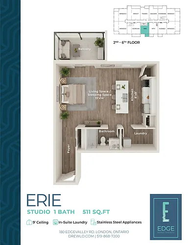 Floor plan 205
