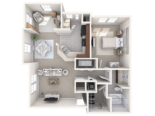 Floor plan A2 Study