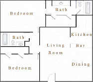 Floor plan B2