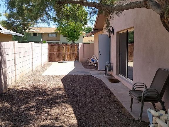 side yard with RV gate