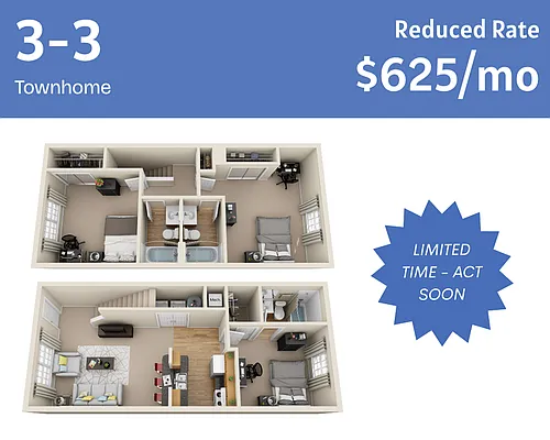 Floor plan 3-3th