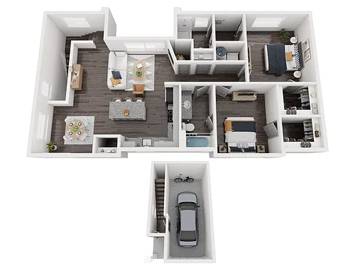 Floor plan B3