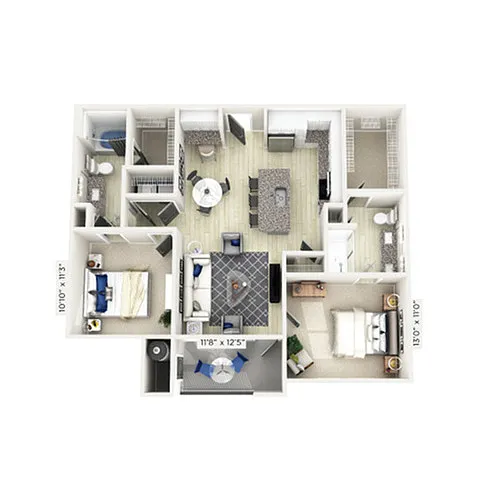 Floor plan The Driftwood