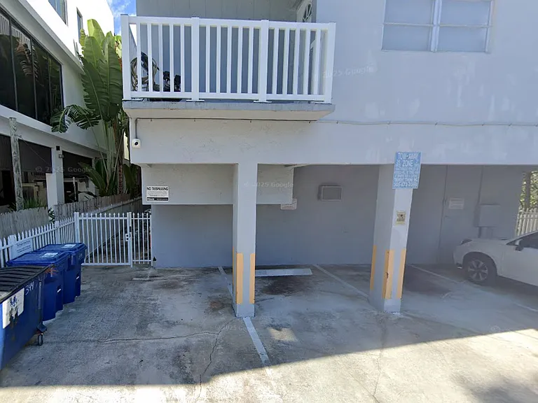 3 guest parking in back of building