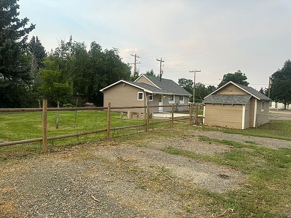 Additional parking behind garage/shed
