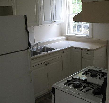 gas range & fridge
