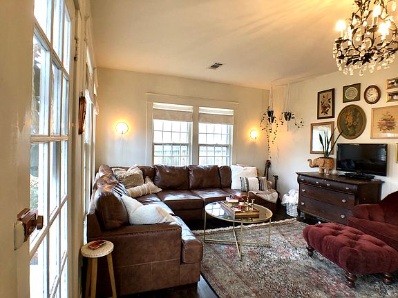 Living room from front door
