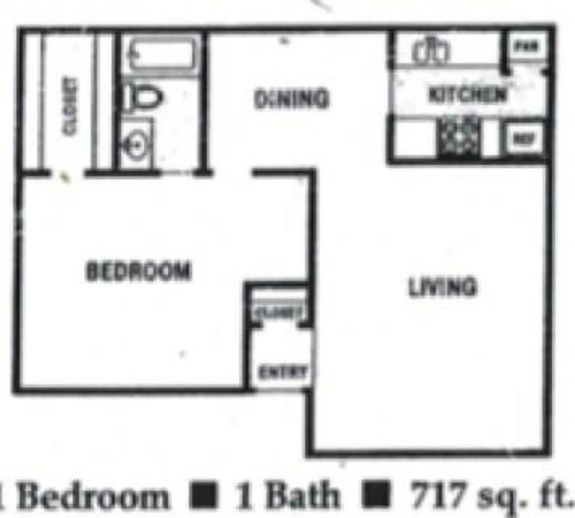 second floor 1 bd condo — Photo 1