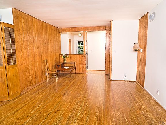 The living room and front door entry way.