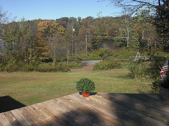 deck view looking at lake