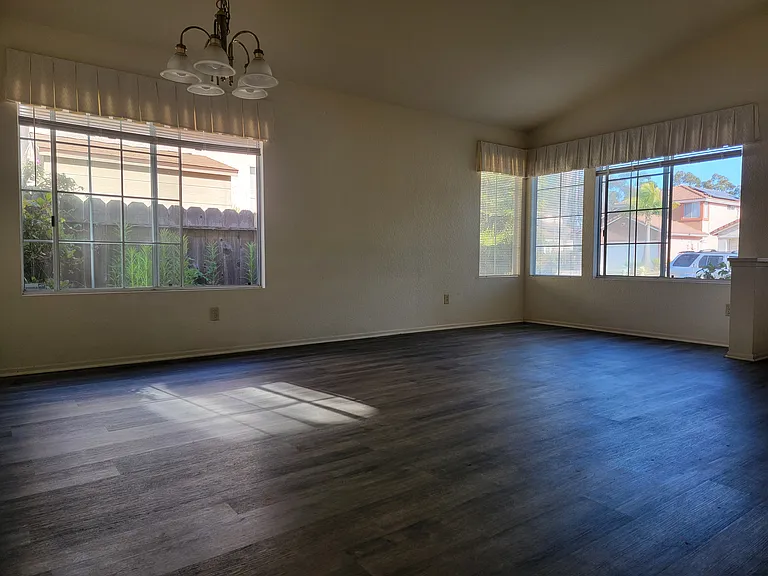 Living room/ dinning room combo