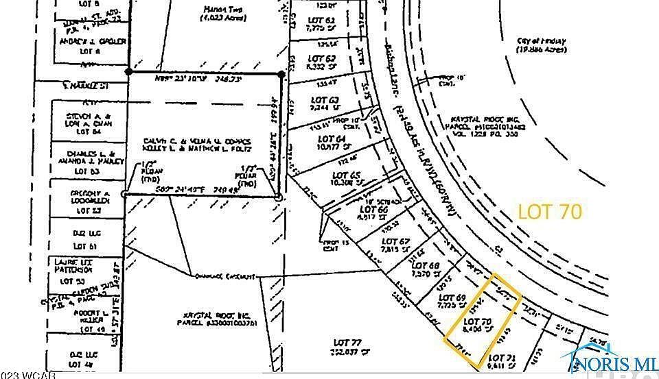 1st image of 1656 Bishop Ln Lot 70