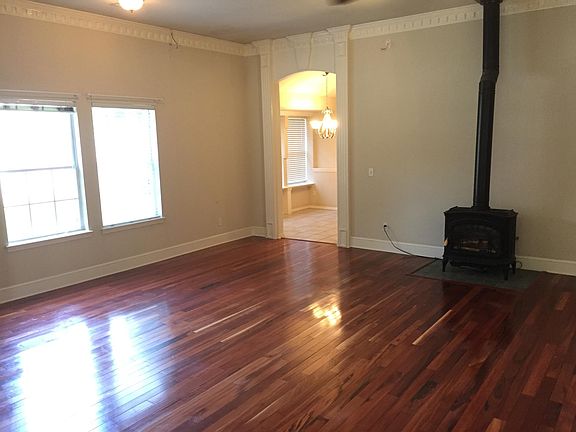 Front Living & Dining, Gas Stove keeps house warm during power outages.