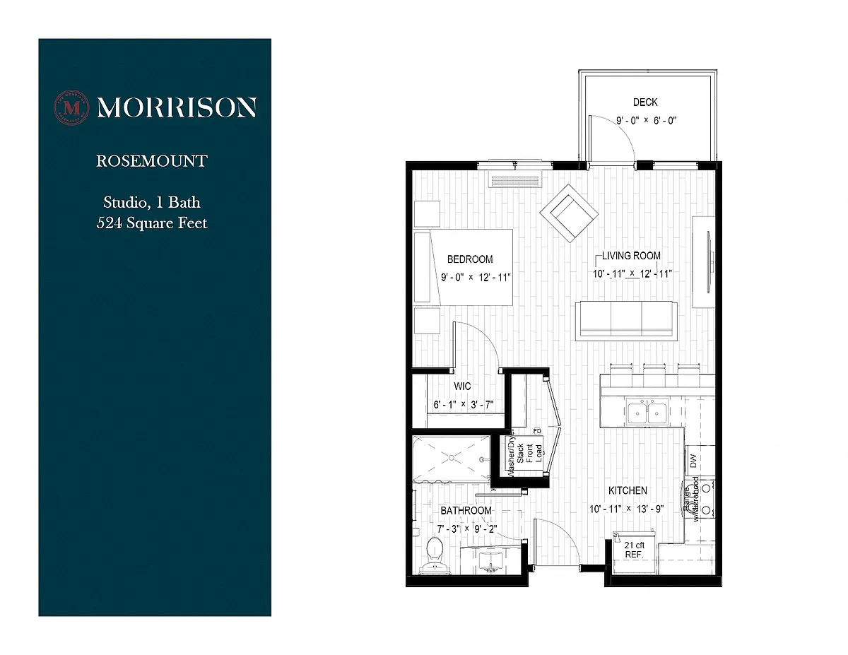 Floor plan Rosemount