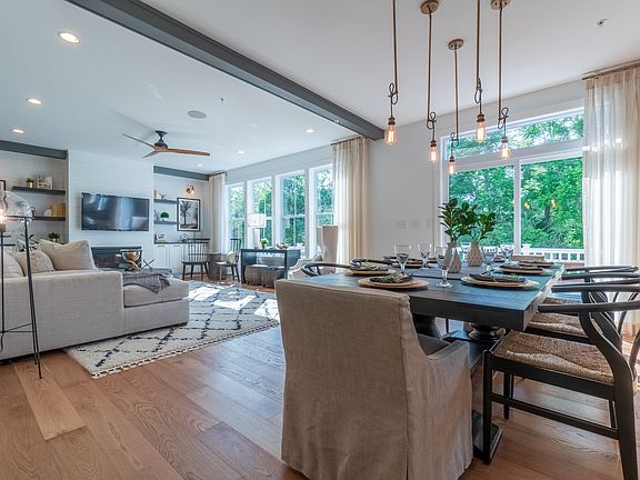 Great Room and Breakfast Nook - Model Home