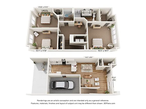 Floor plan C3B