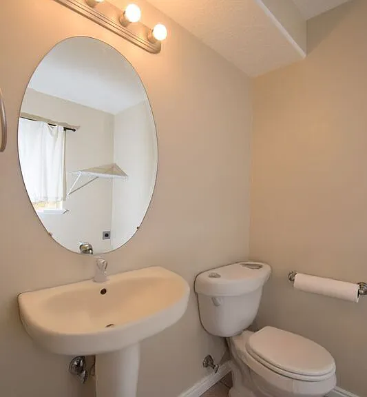 Half bath downstairs