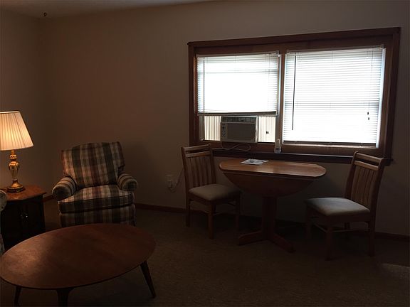 Dinette area and window AC in unit